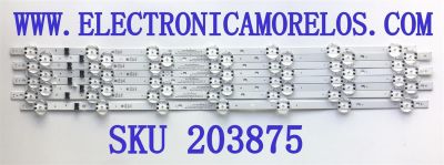 KIT DE LEDS PARA TV LG ORIGINAL 8 PIEZAS / NUMERO DE PARTE EAV65010601 / SSC_Y21_SLIM TRIDENT_65UP80_S / SSC_Y21_SLIM TRIDENT_65UP80_BOE_(0.6PI)_REV000_210105 / MODELOS 65UP7670PUC / 65UP7670PUC.BUSFLKR / 65UP7670PUC.BUSGLKR / 65UP8000PUA